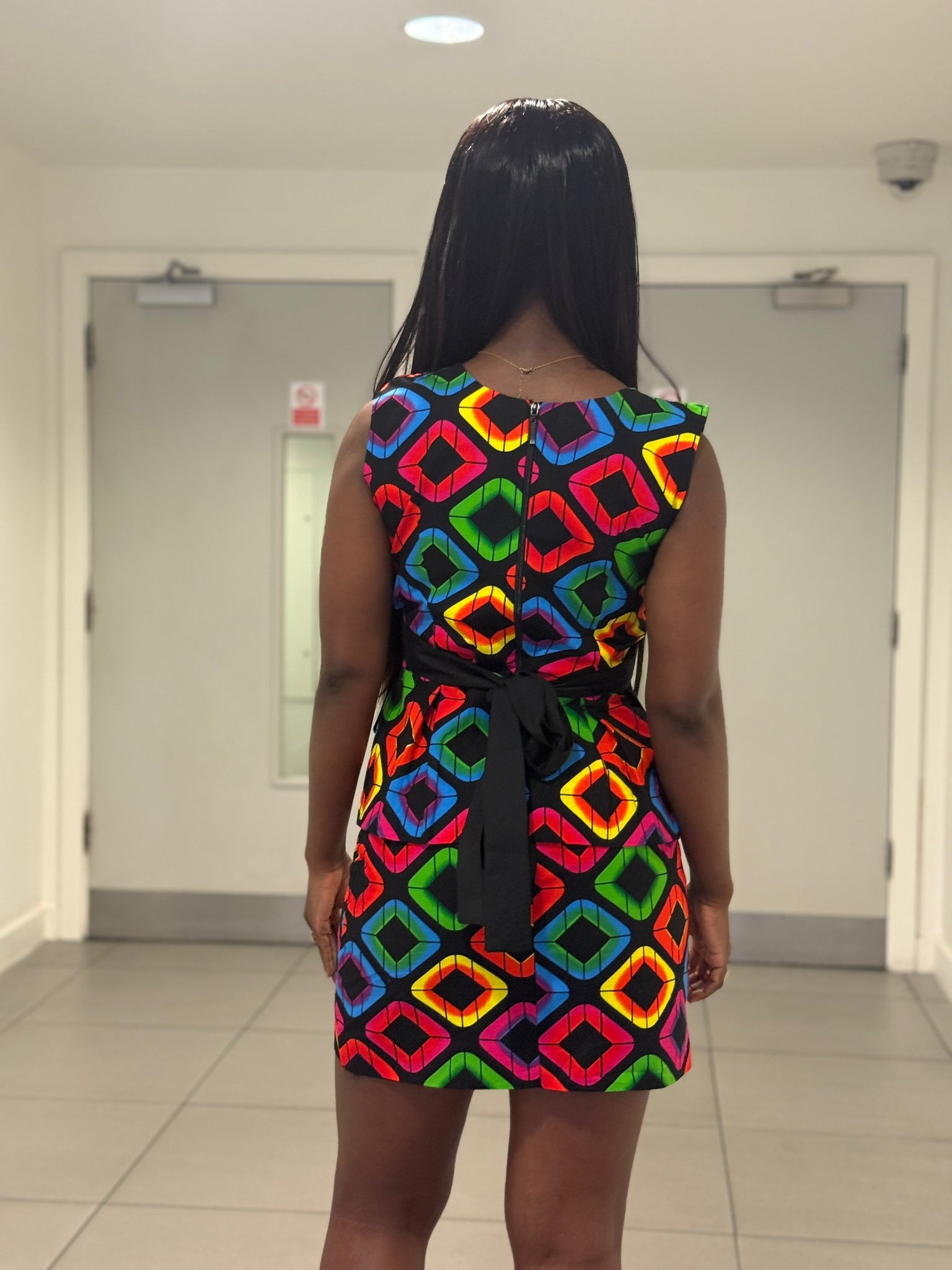 Sena two piece mini skirt set ( MADE ON ORDER)