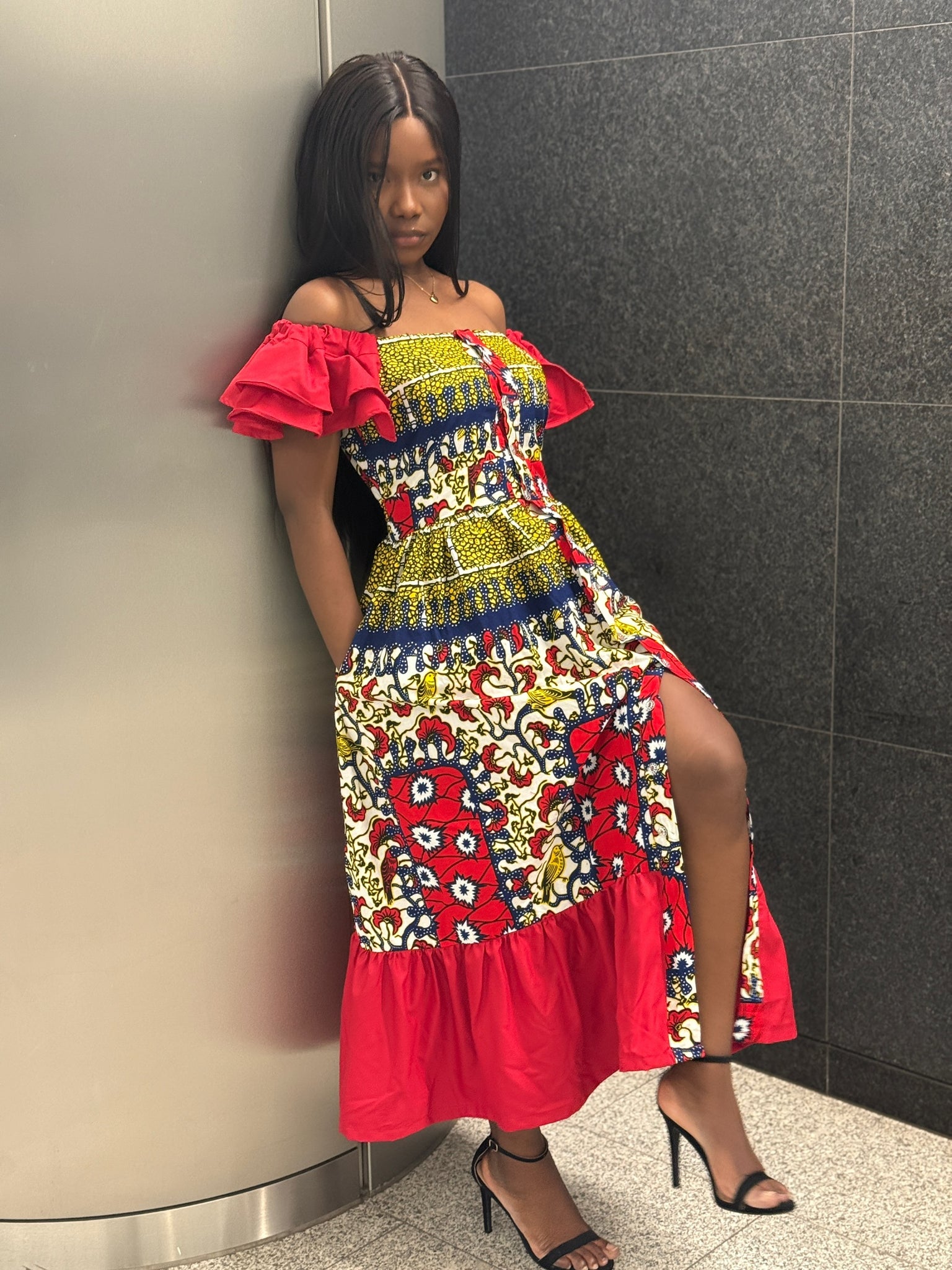 Sesi Midi dress ( MADE ON ORDER)