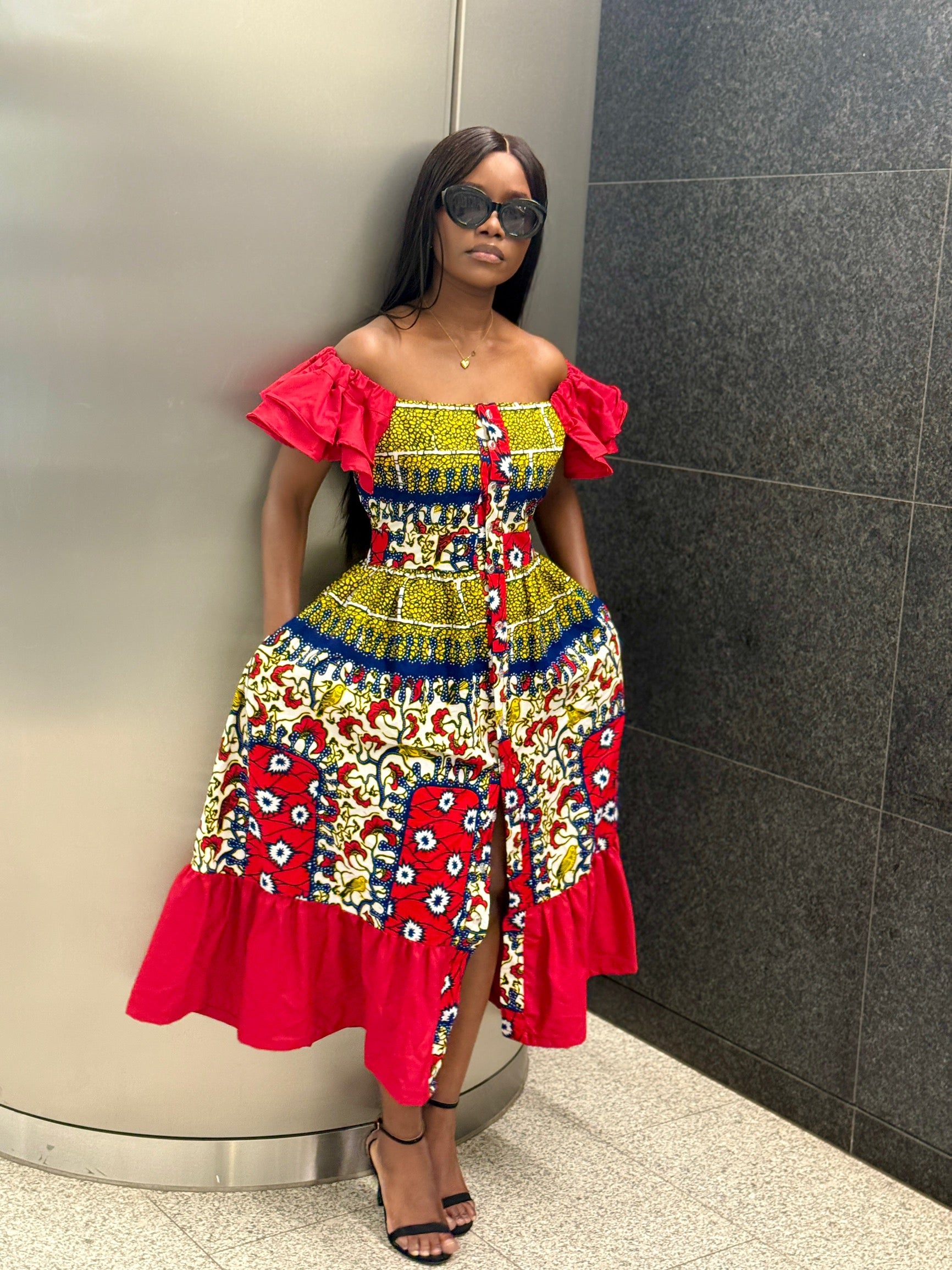 Sesi Midi dress ( MADE ON ORDER)