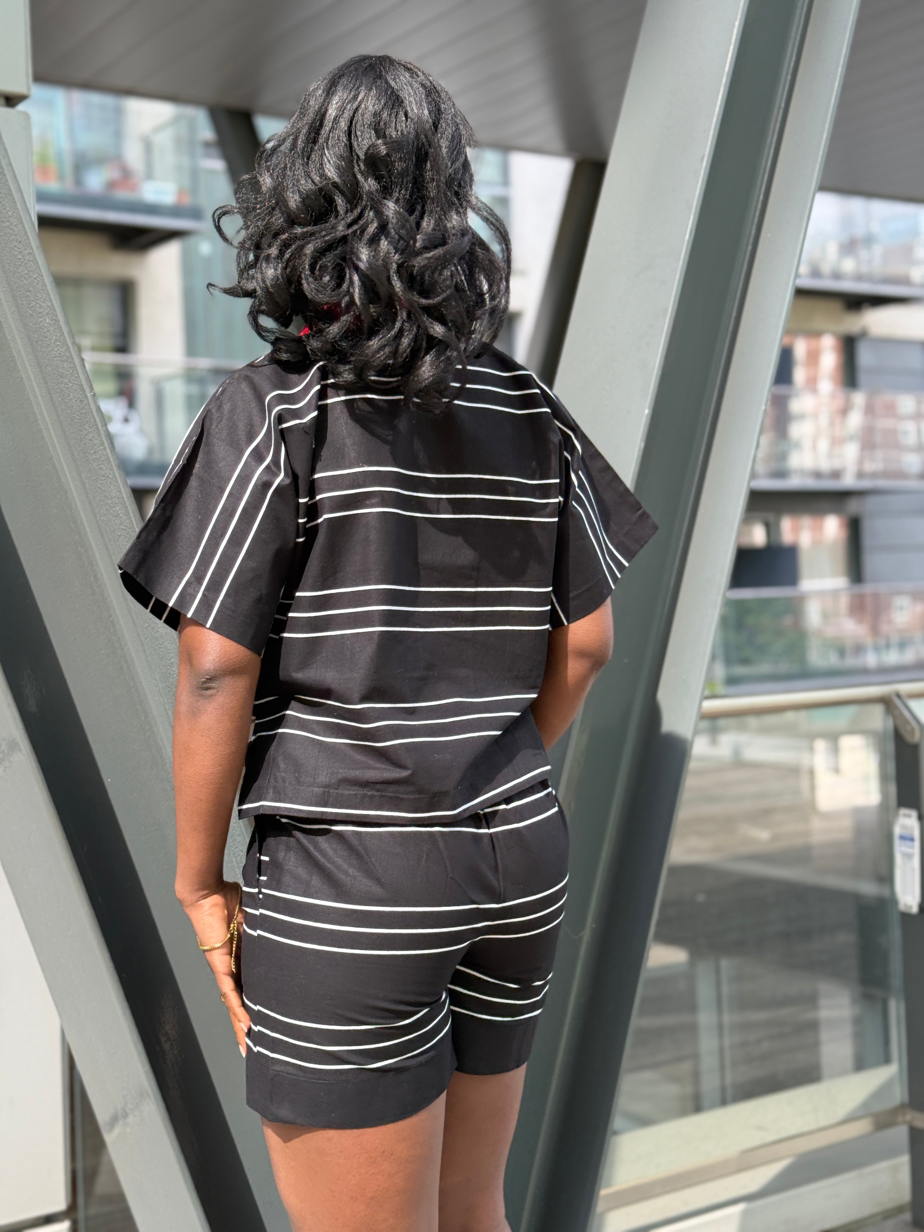 Chloe two piece shorts set