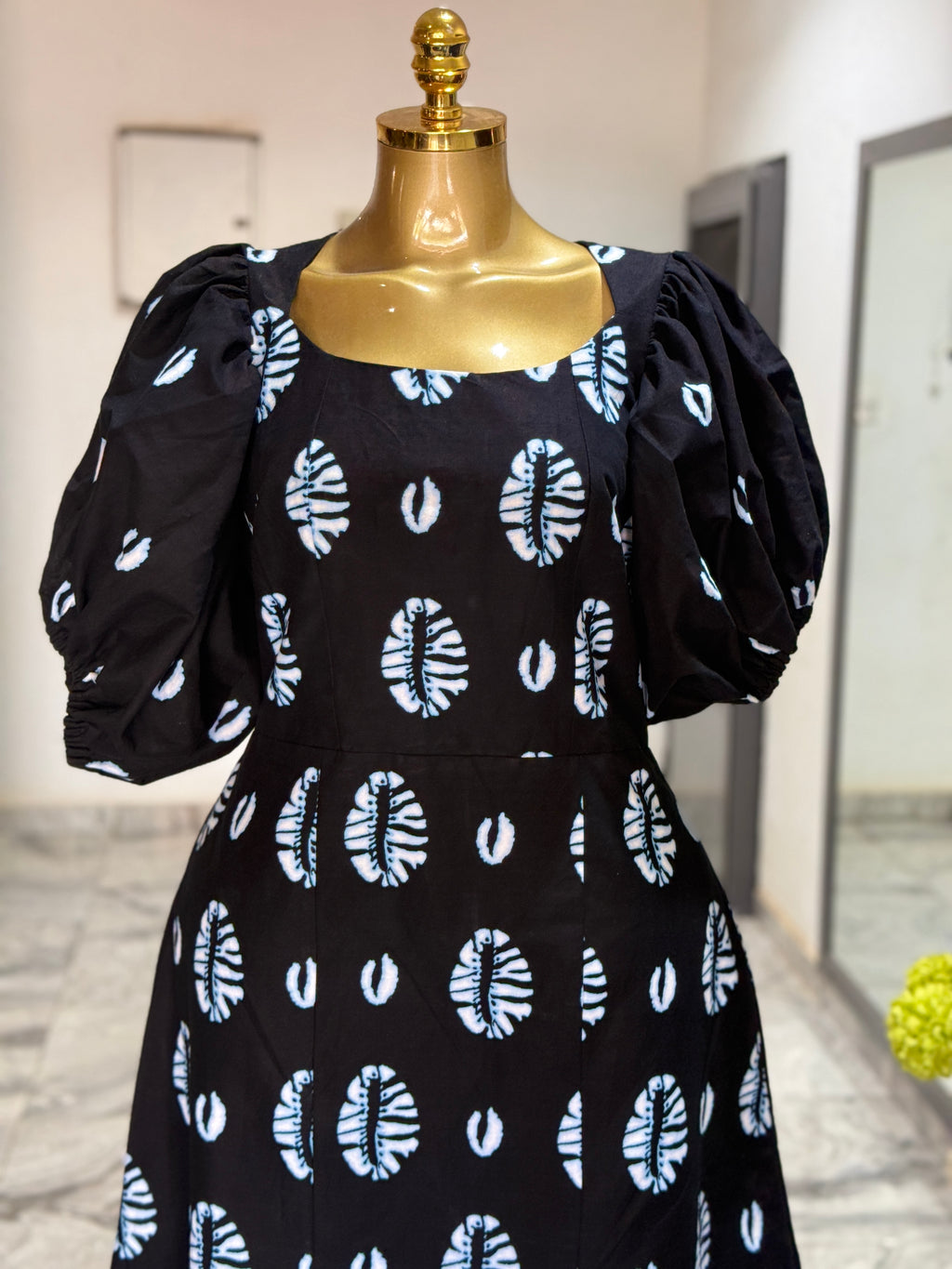 Millie Blue midi dress