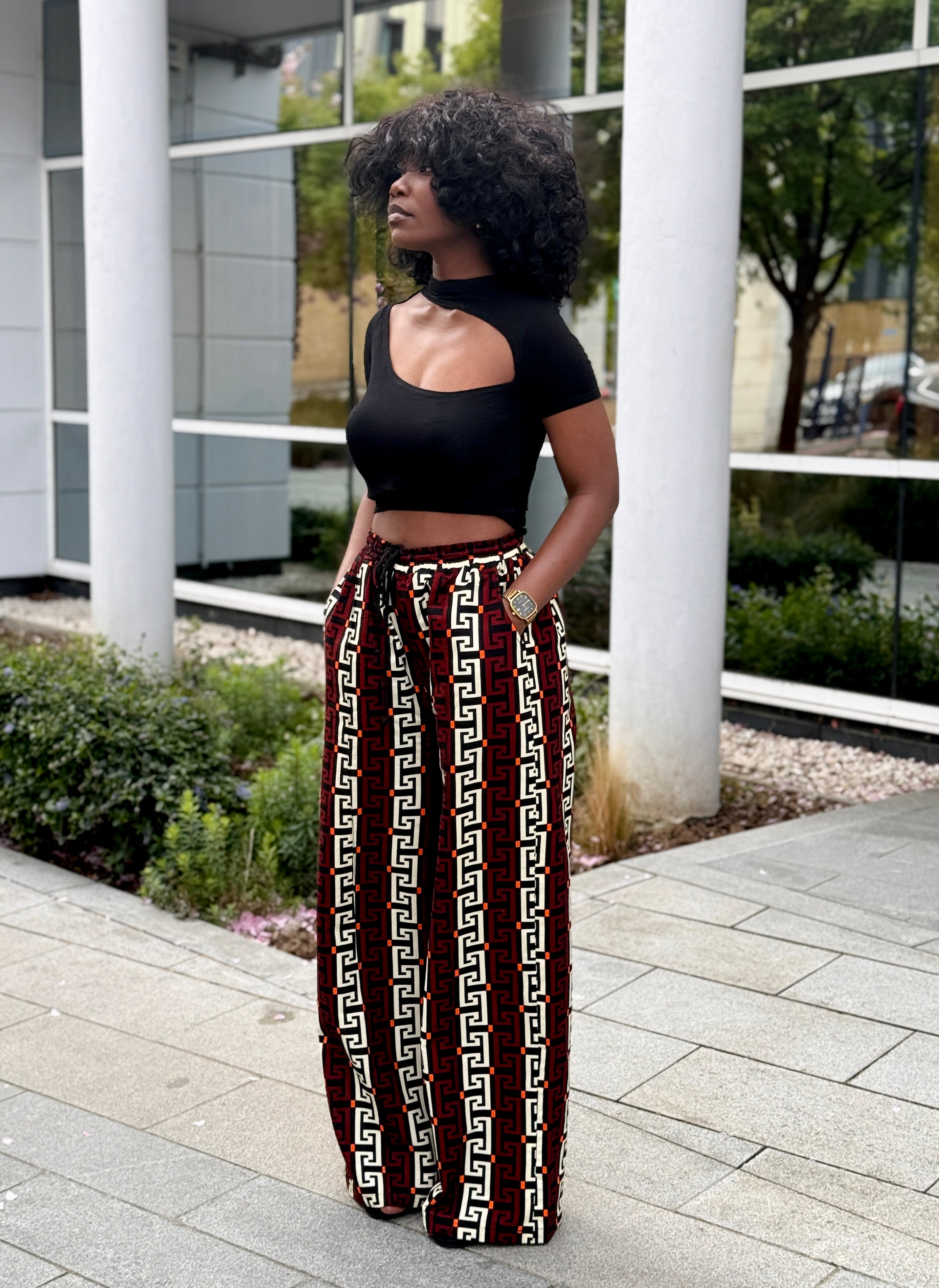 Baaba Baggy Prints Pants