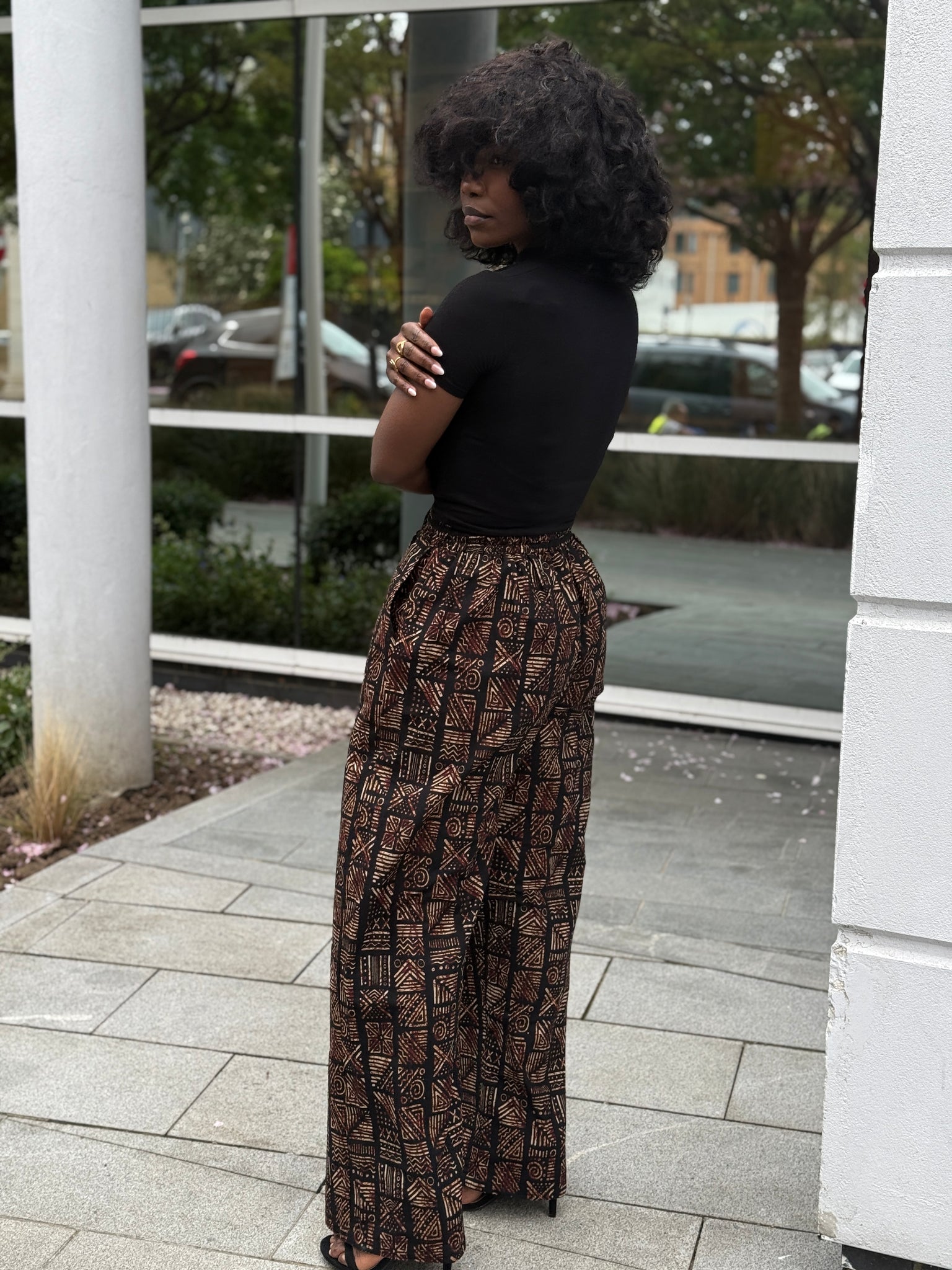 Mansa Baggy Prints pants