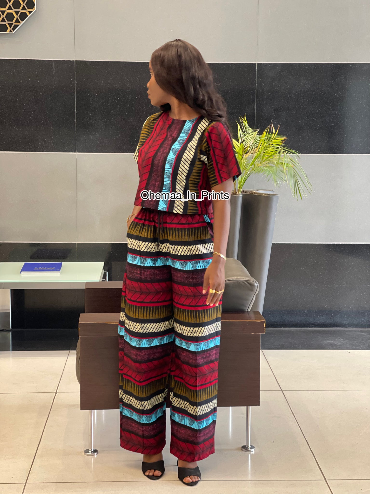 Jade two piece pants set