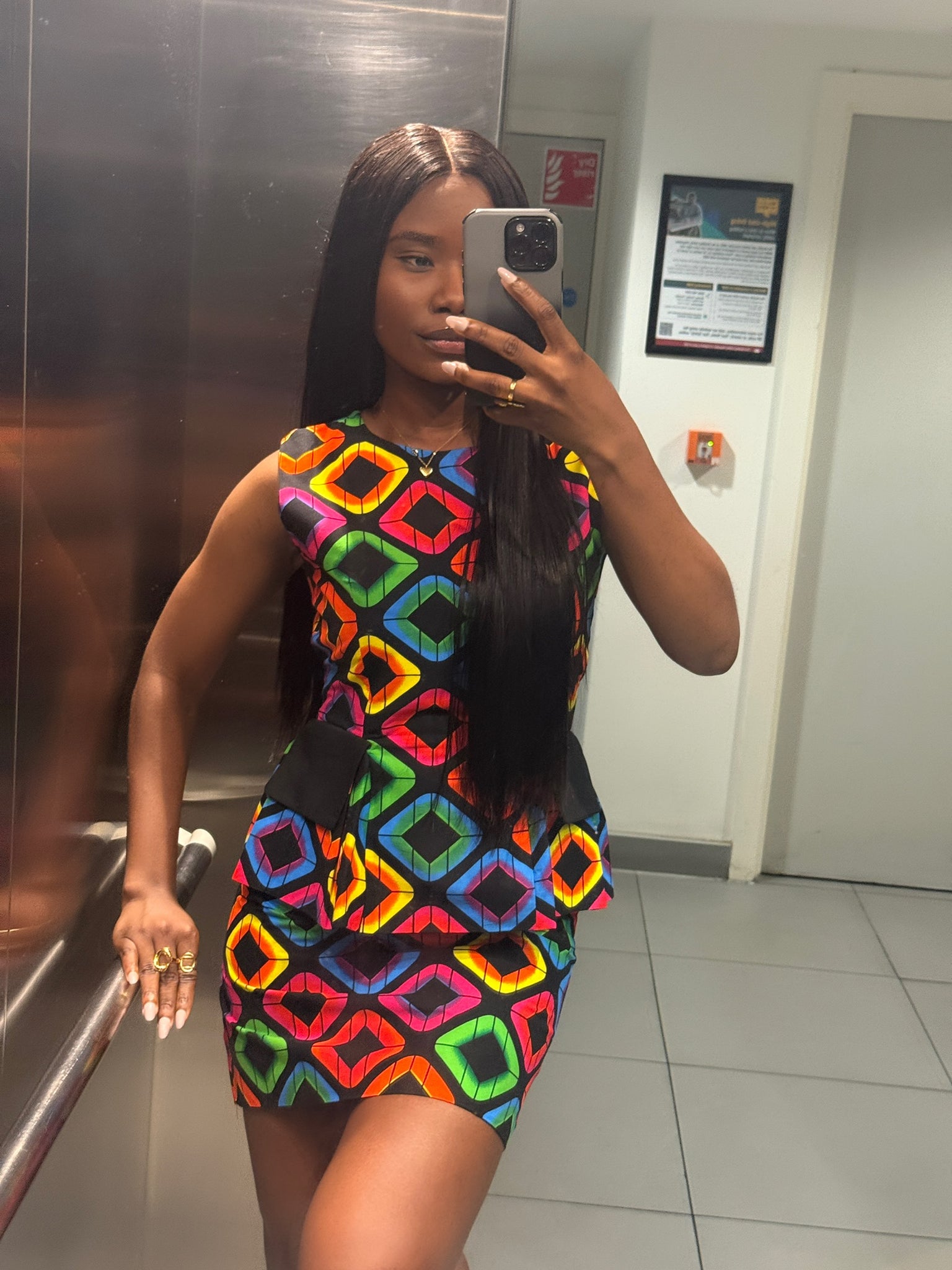 Sena two piece mini skirt set ( MADE ON ORDER)