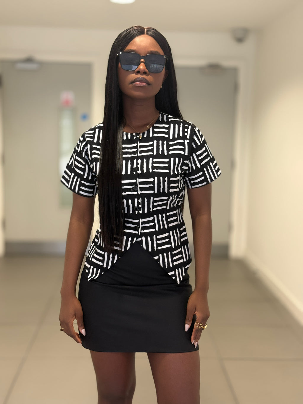 Mini mini skirt set ( MADE ON ORDER)