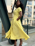 Daria dress (yellow)