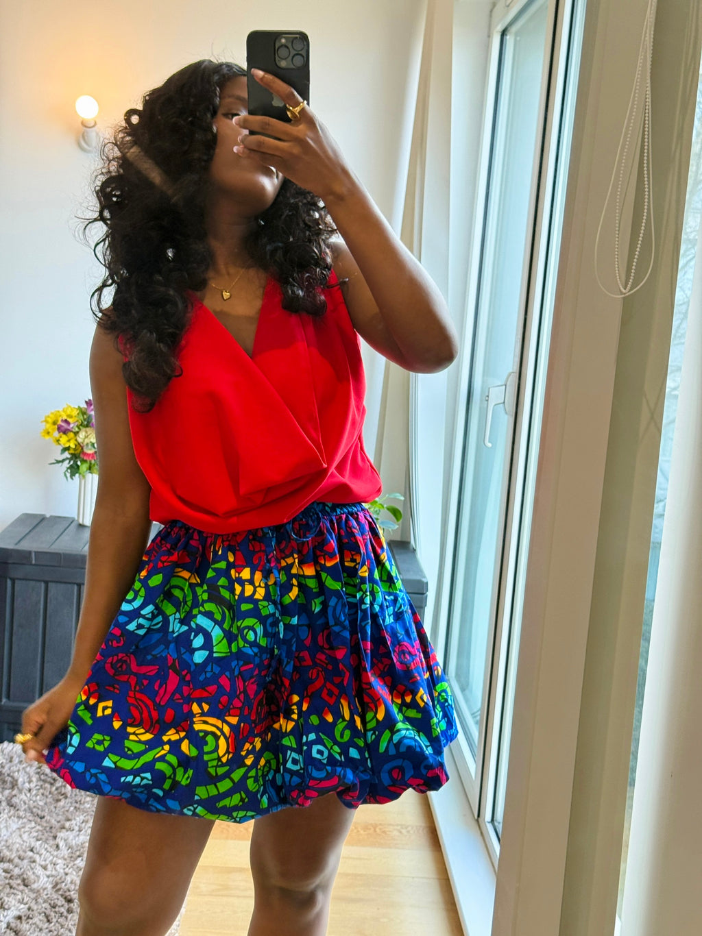 Nana Set - Cowl neck( made on order )