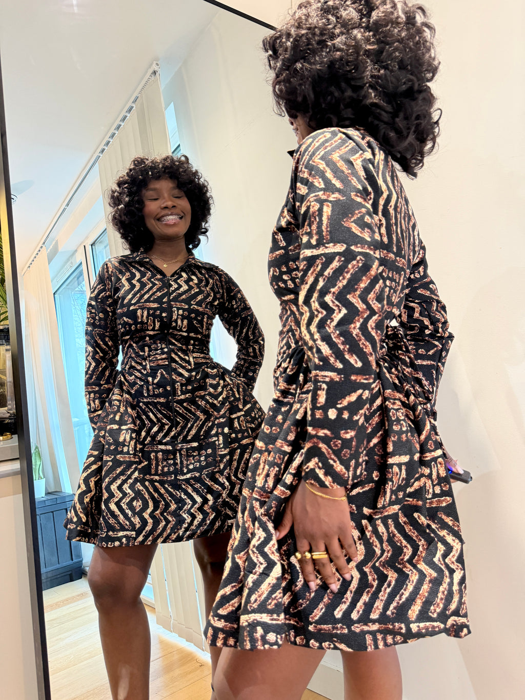 Mansa mini dress (made on order)