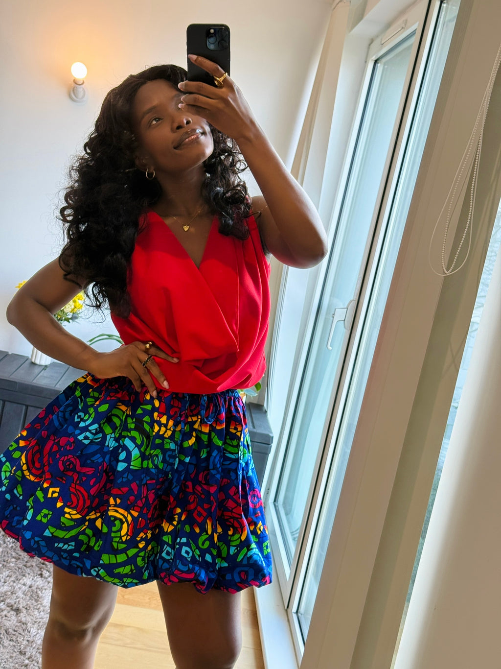 Nana Set - Cowl neck( made on order )