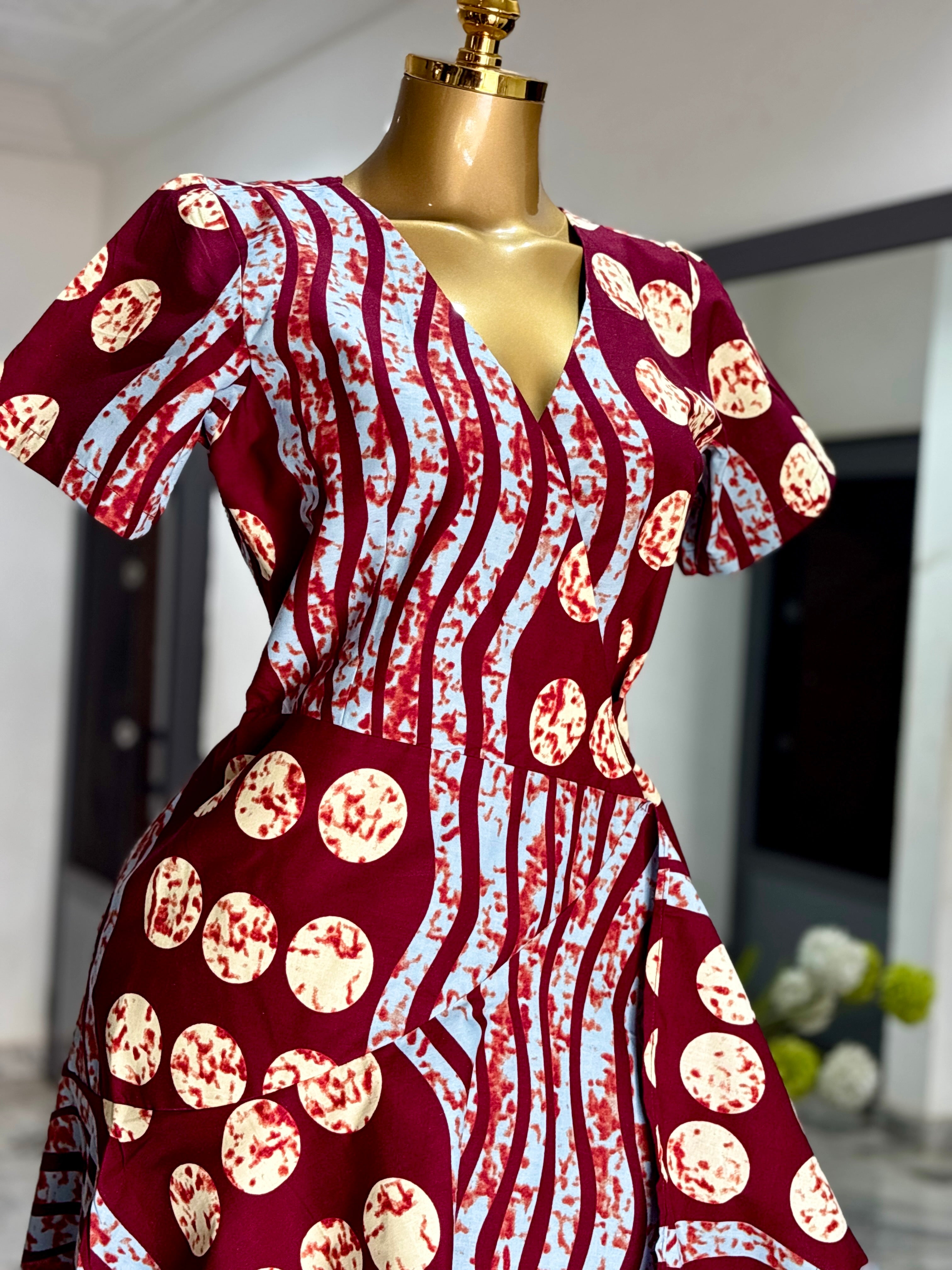 Aba Wrap dress