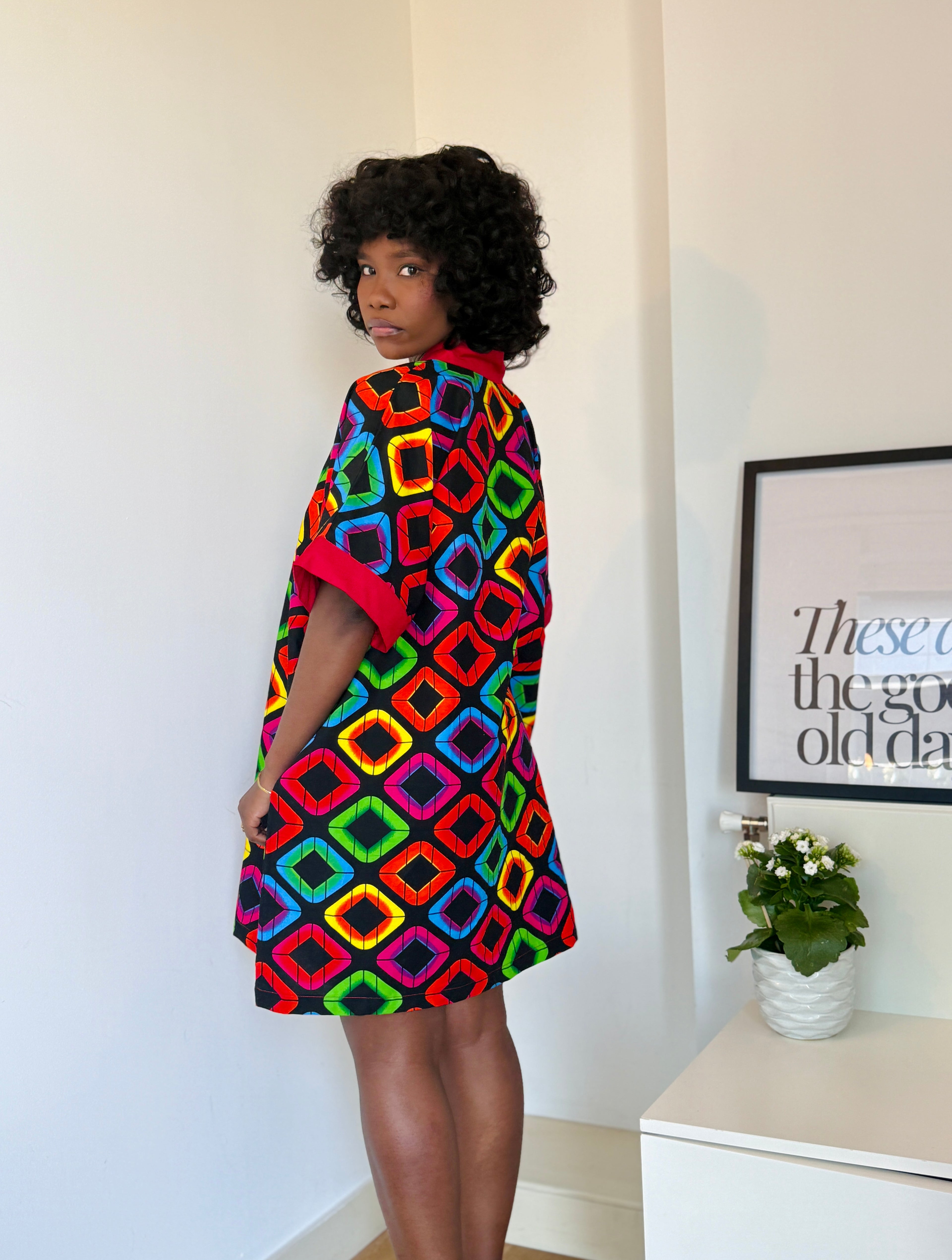 Ewoenam mini boubou(oversized)