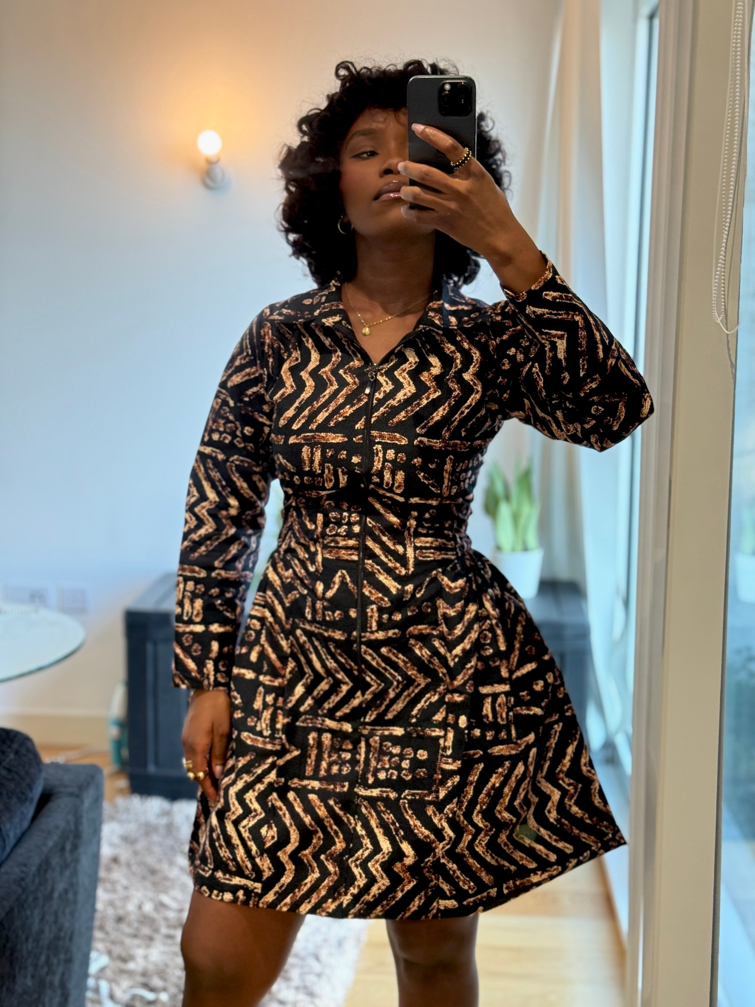 Mansa mini dress (made on order)