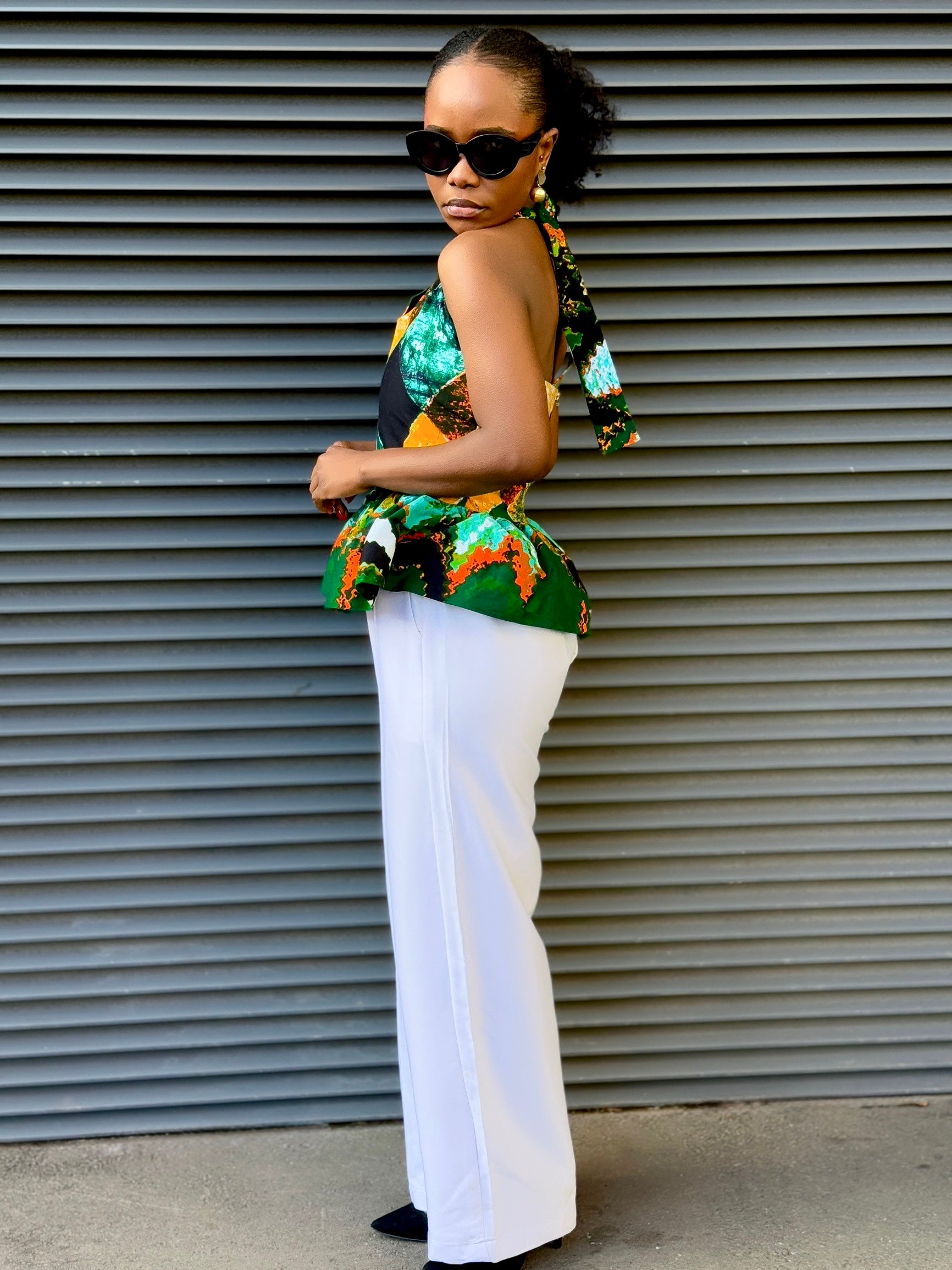 Céline Pant set (White)