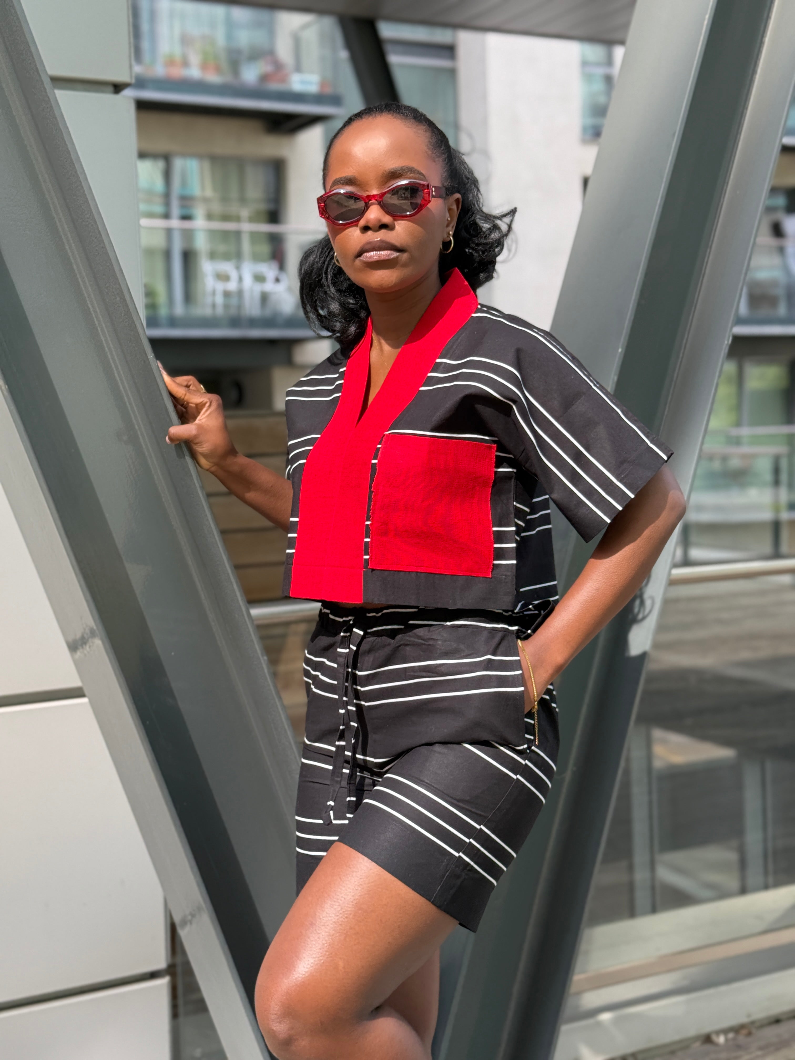 Chloe two piece shorts set