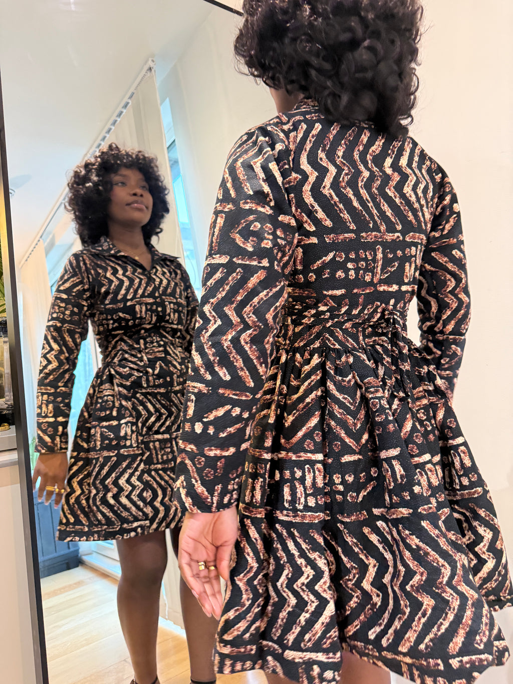 Mansa mini dress (made on order)