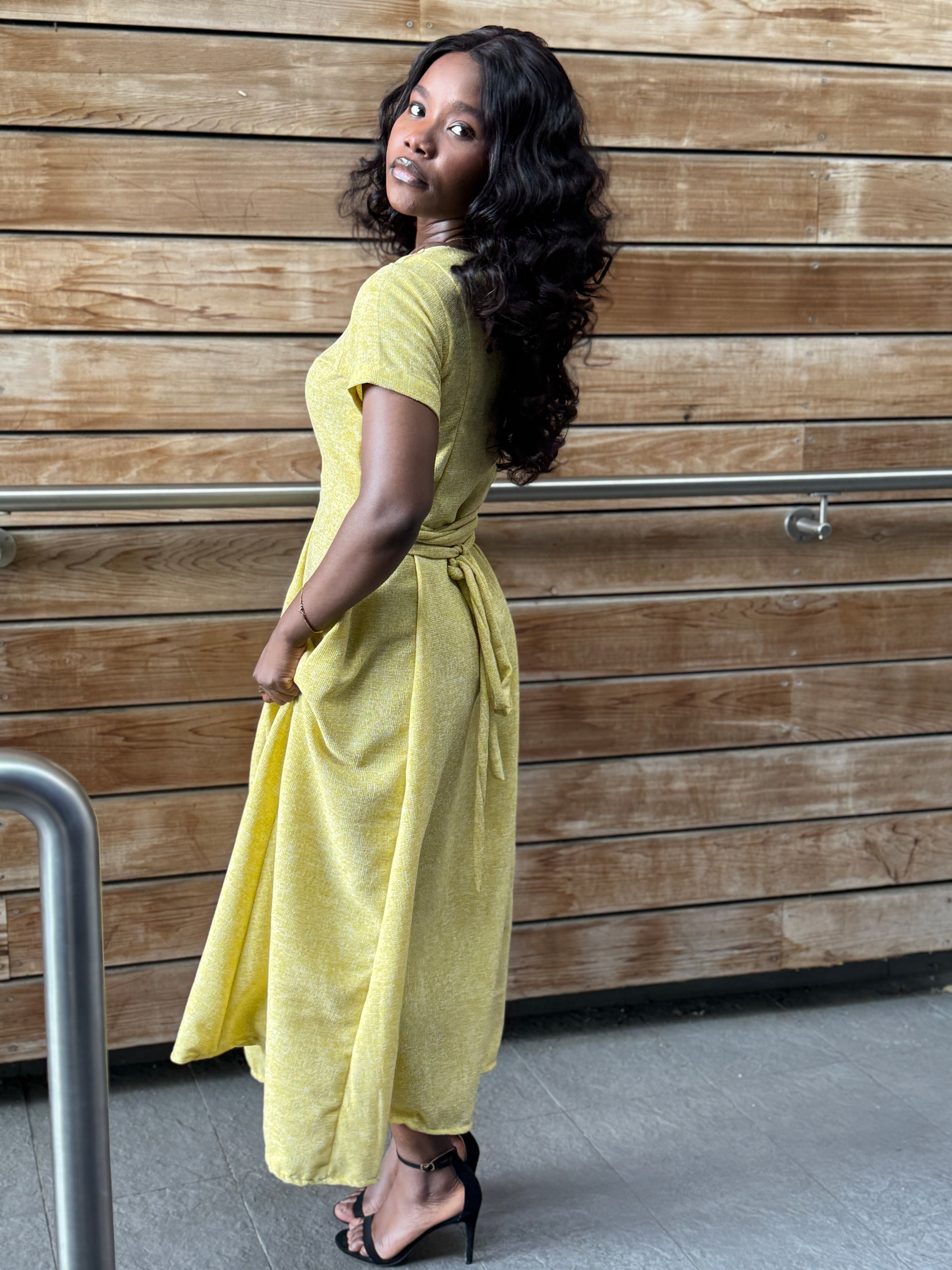 Daria dress (yellow)