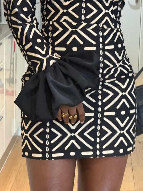 Abiba Mini Dress(made on order)