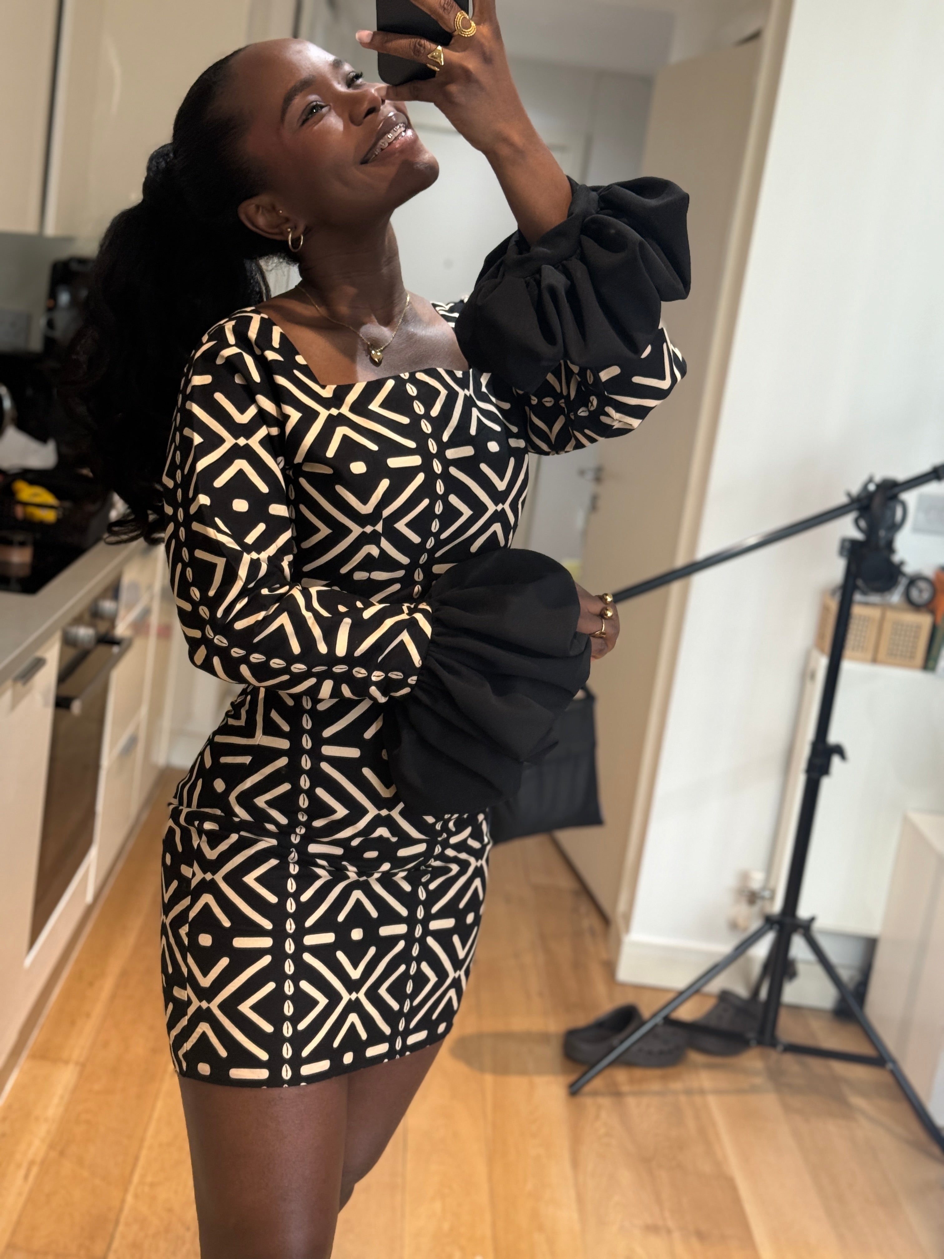 Abiba Mini Dress(made on order)