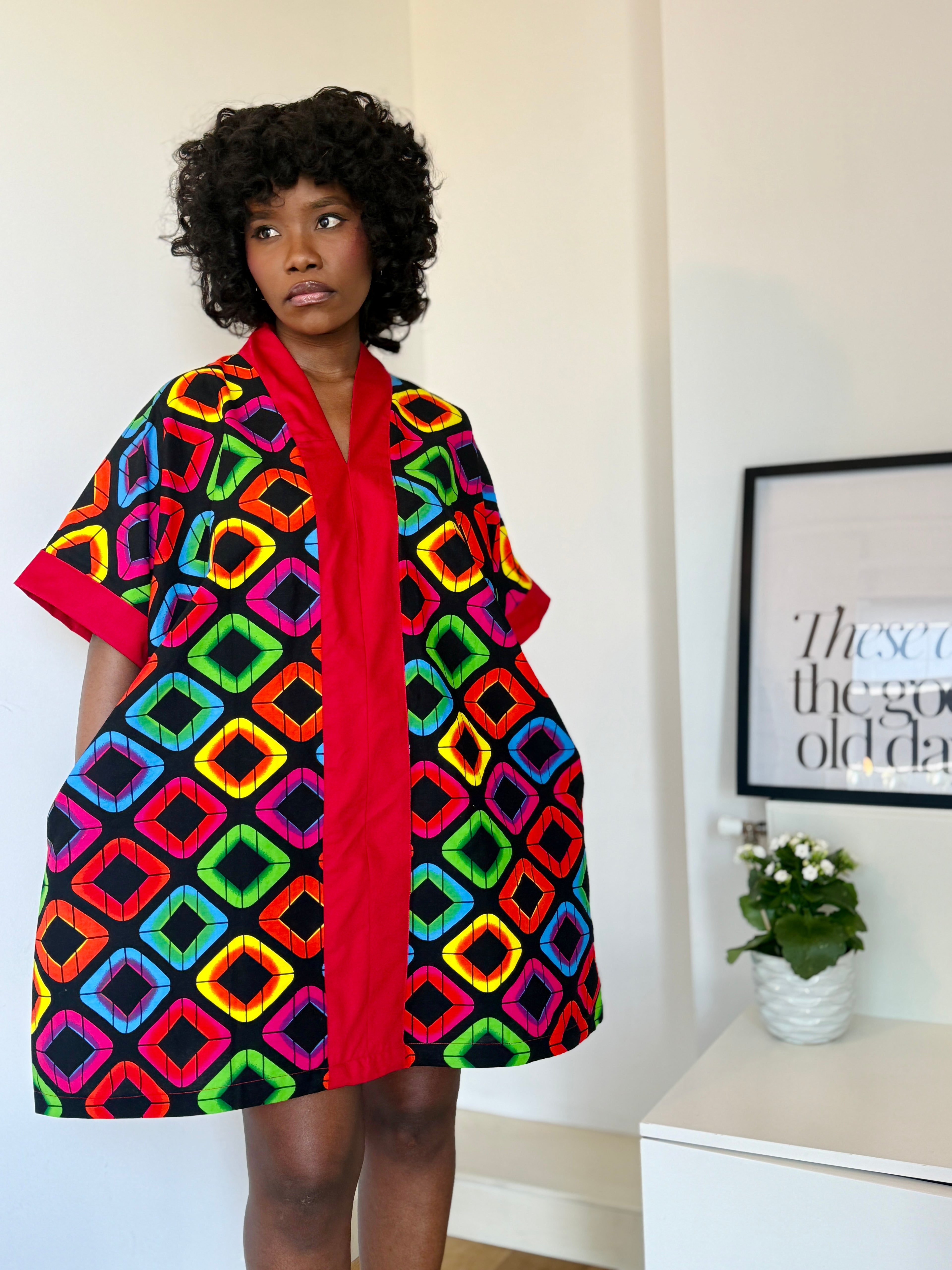 Ewoenam mini boubou(oversized)