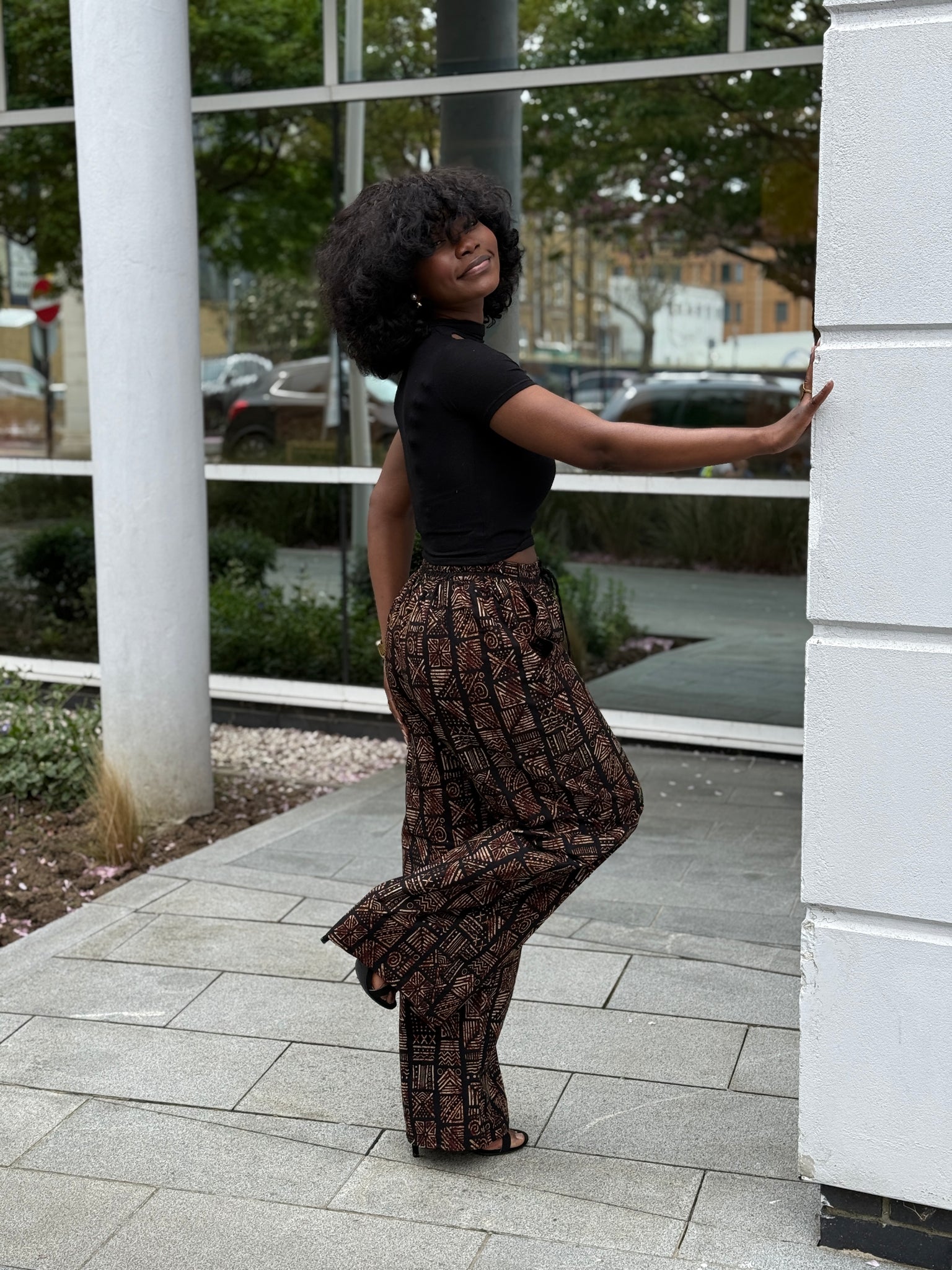 Mansa Baggy Prints pants