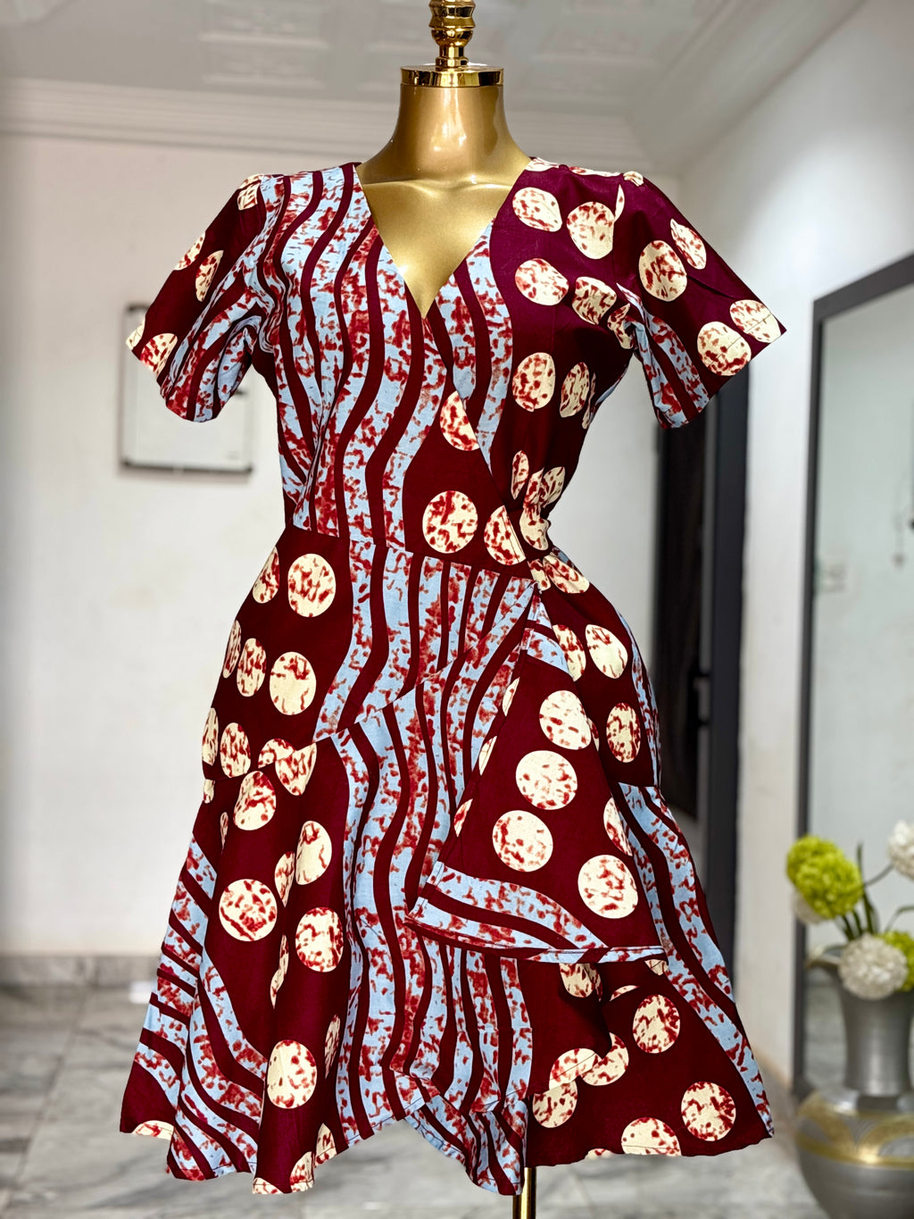 Aba Wrap dress