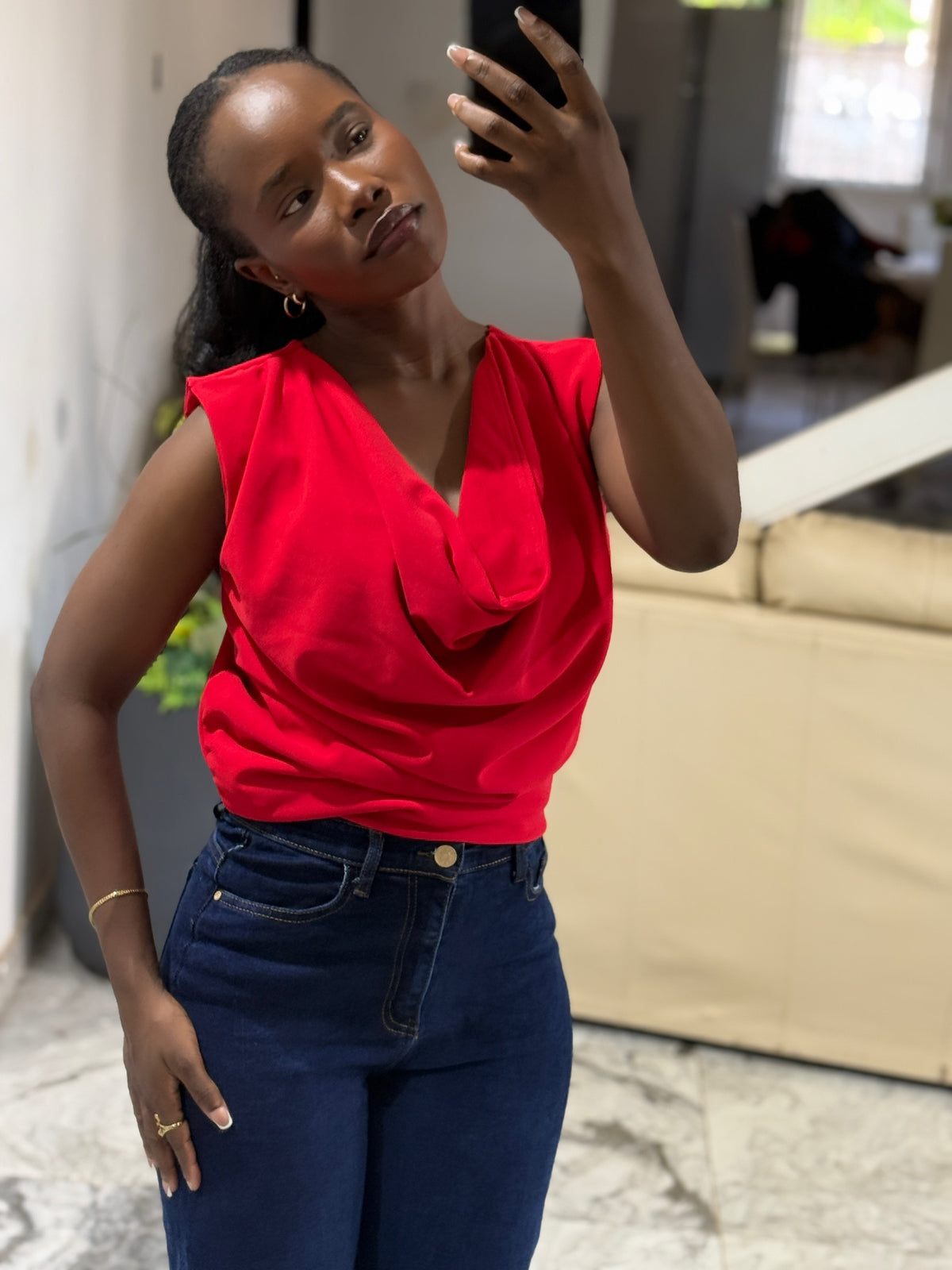 Nana Red Top