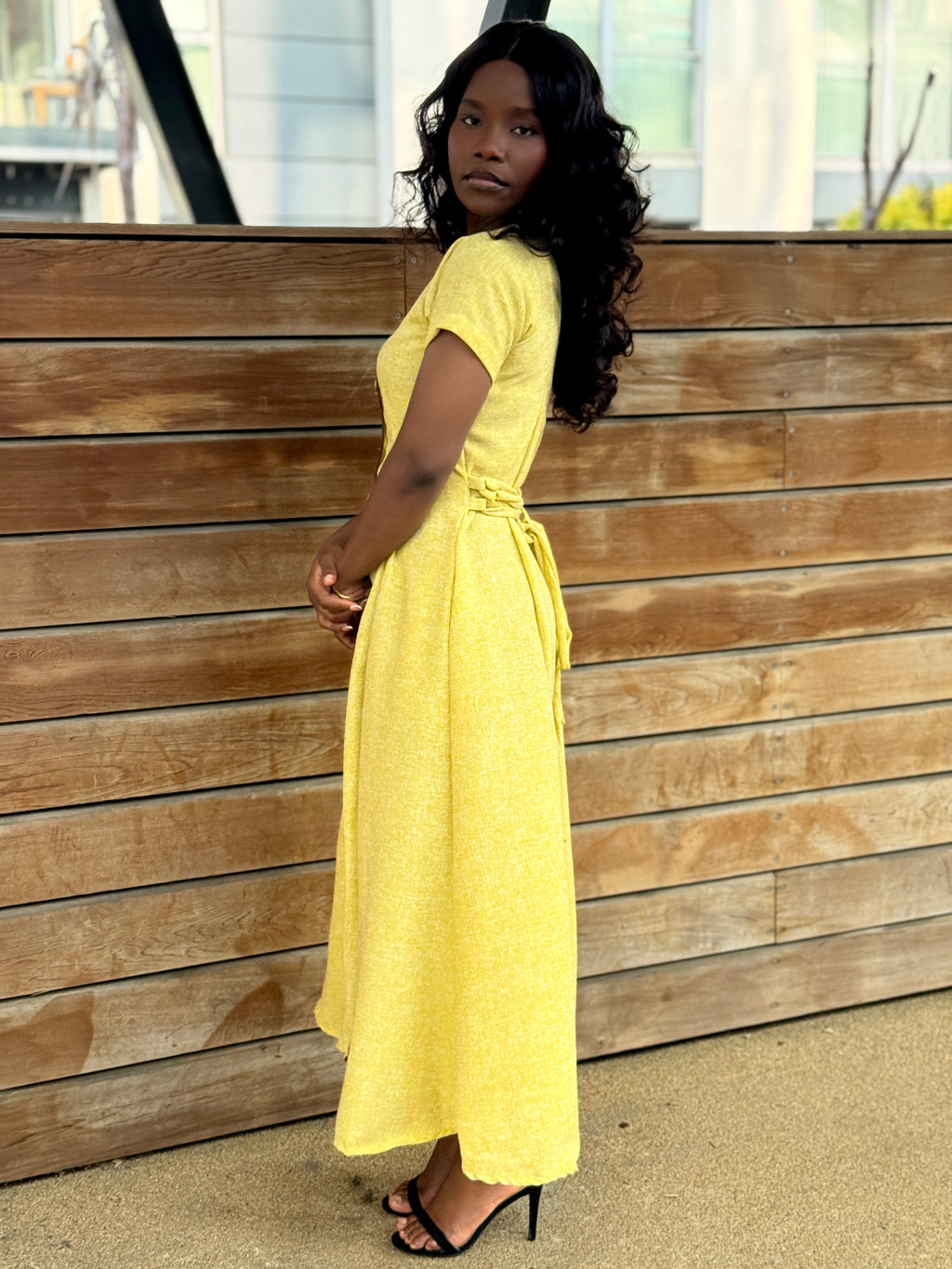 Daria dress (yellow)