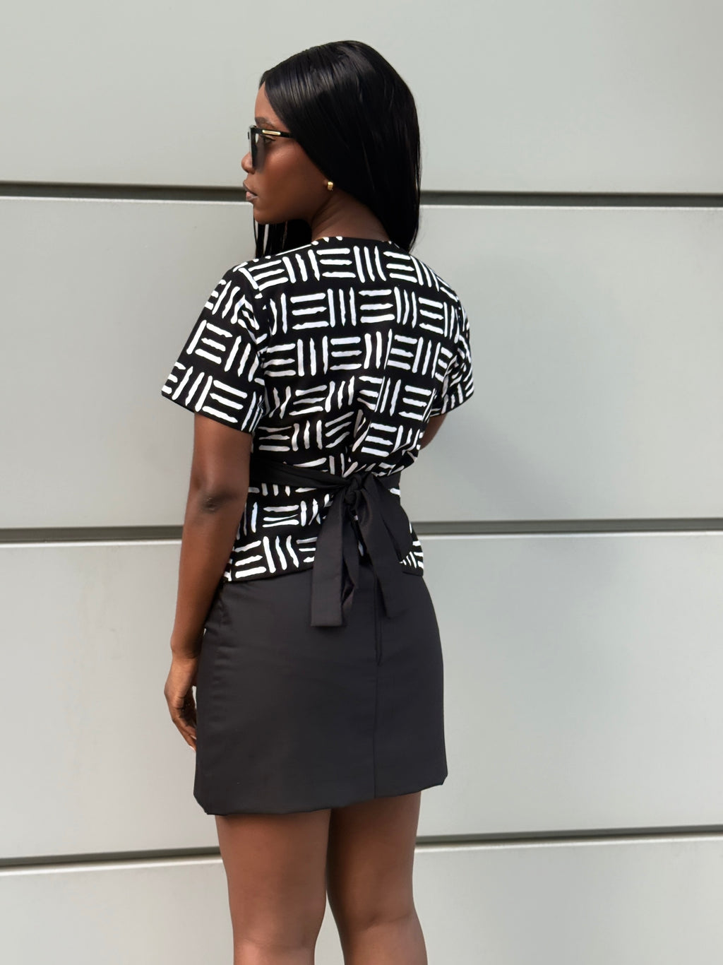 Mini mini skirt set ( MADE ON ORDER)