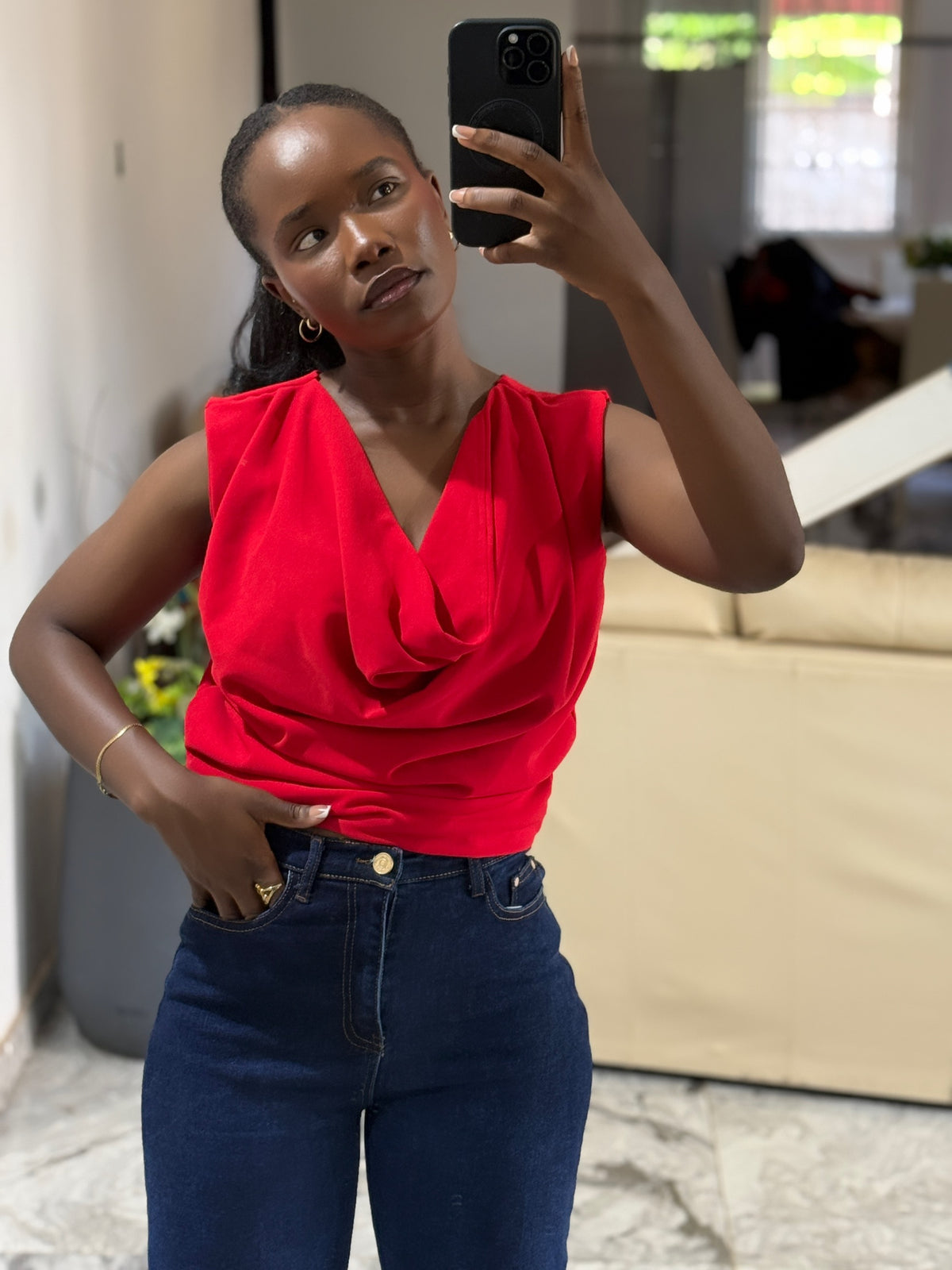 Nana Red Top
