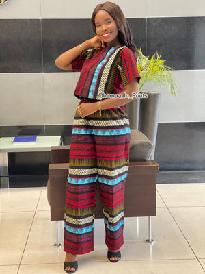 Jade two piece pants set