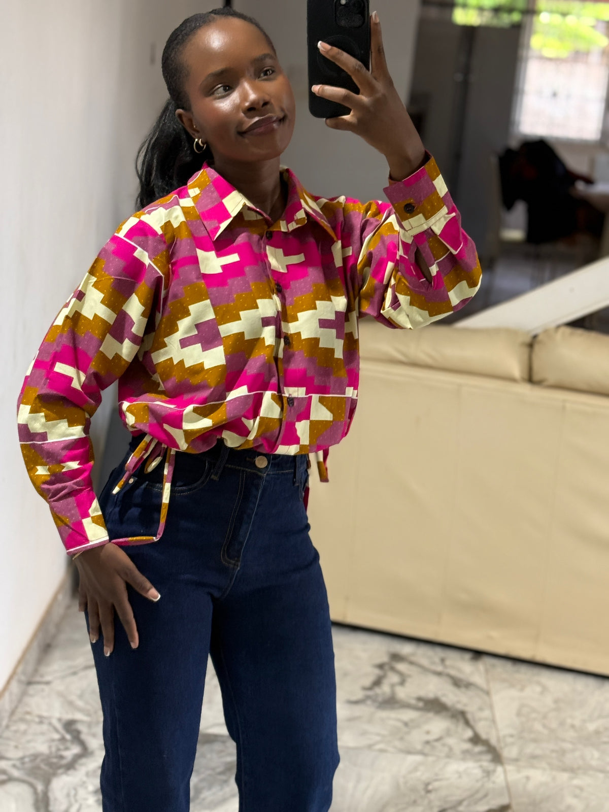 Becca Pink Top
