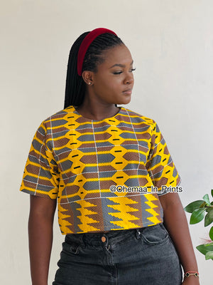 Amari Kente Top