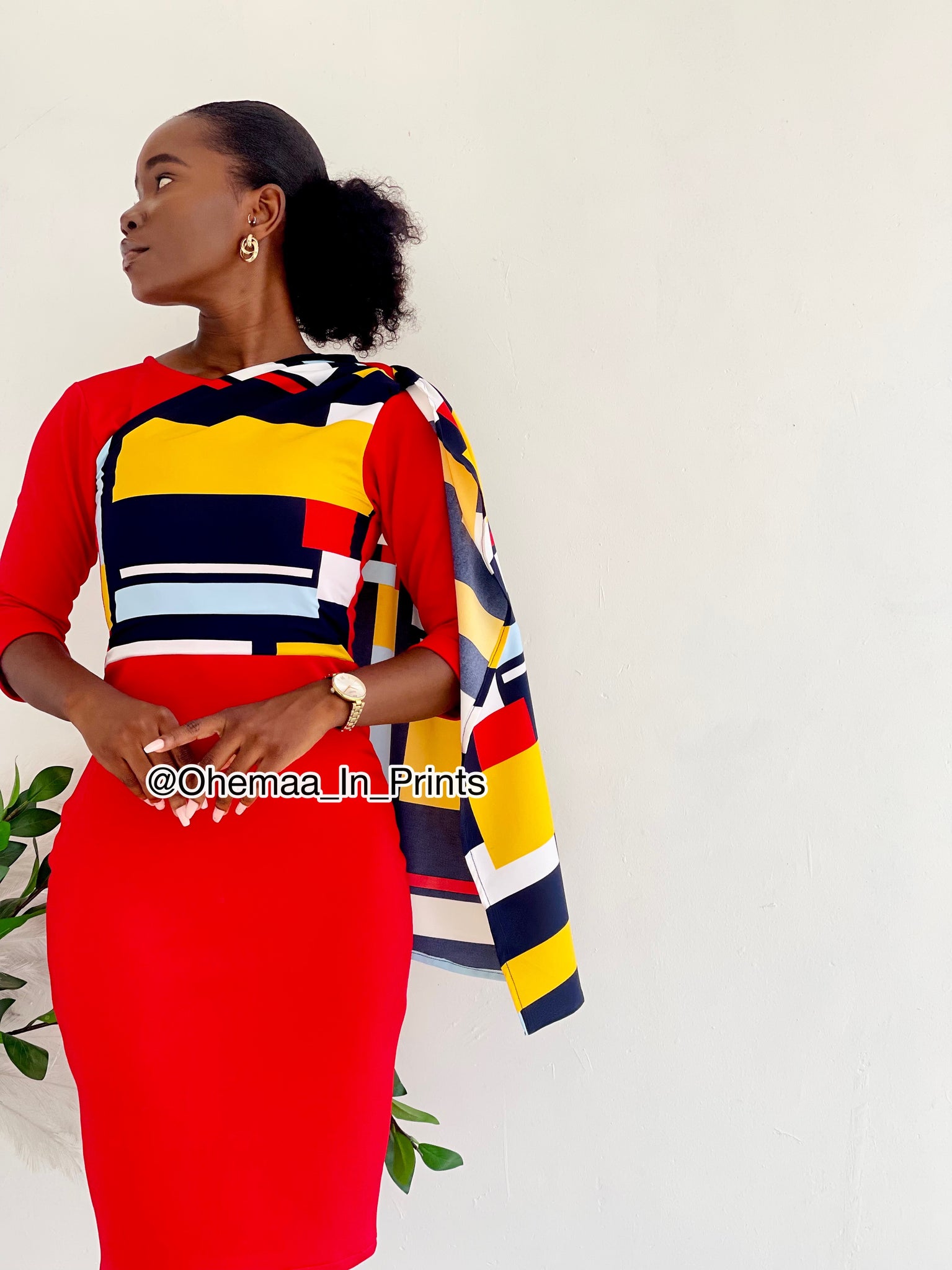Red Katherine dress