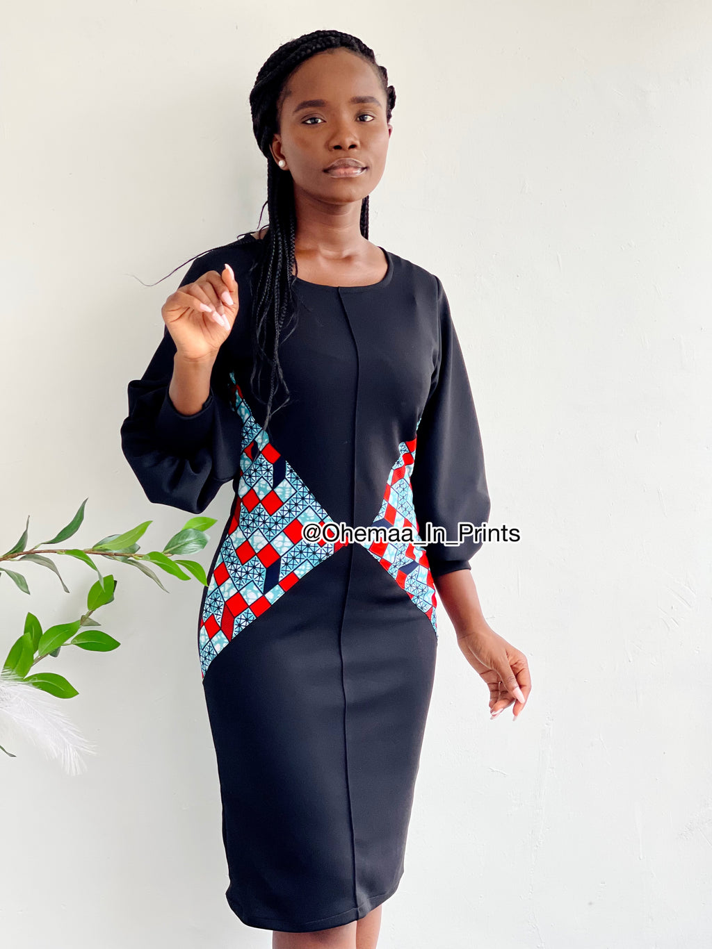 ohemaa-in-prints African Prints Button Down Work Shirt