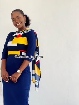 Navy blue Catherine dress