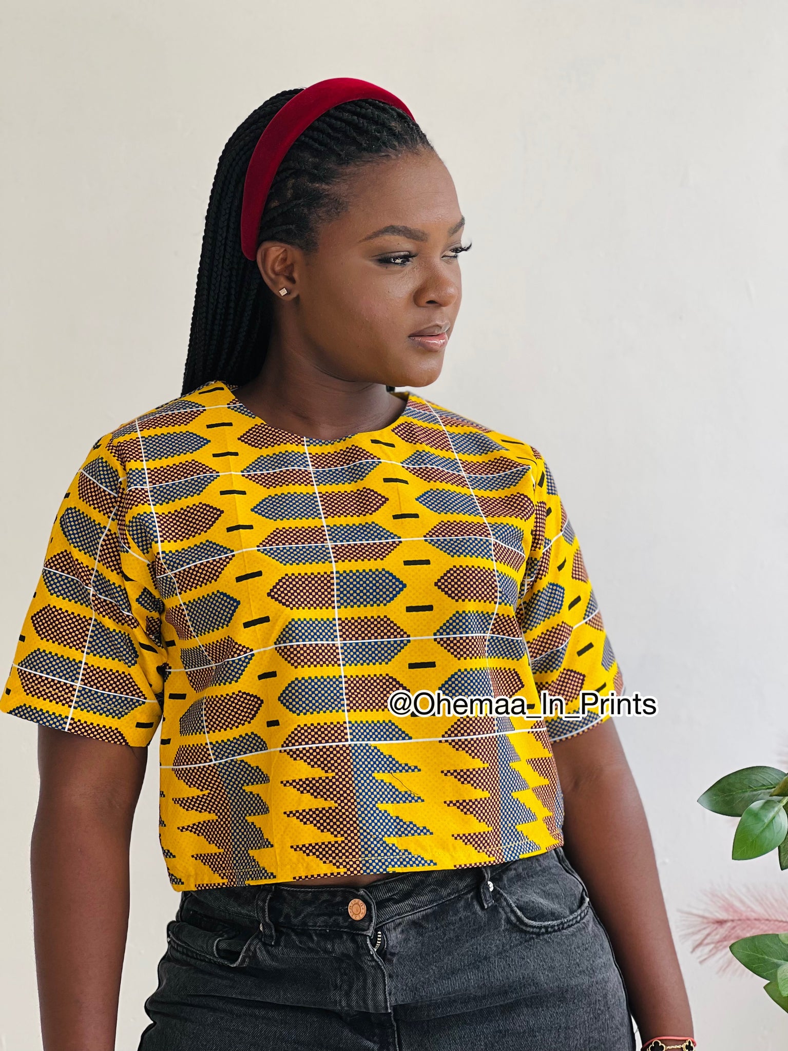 Amari Kente Top