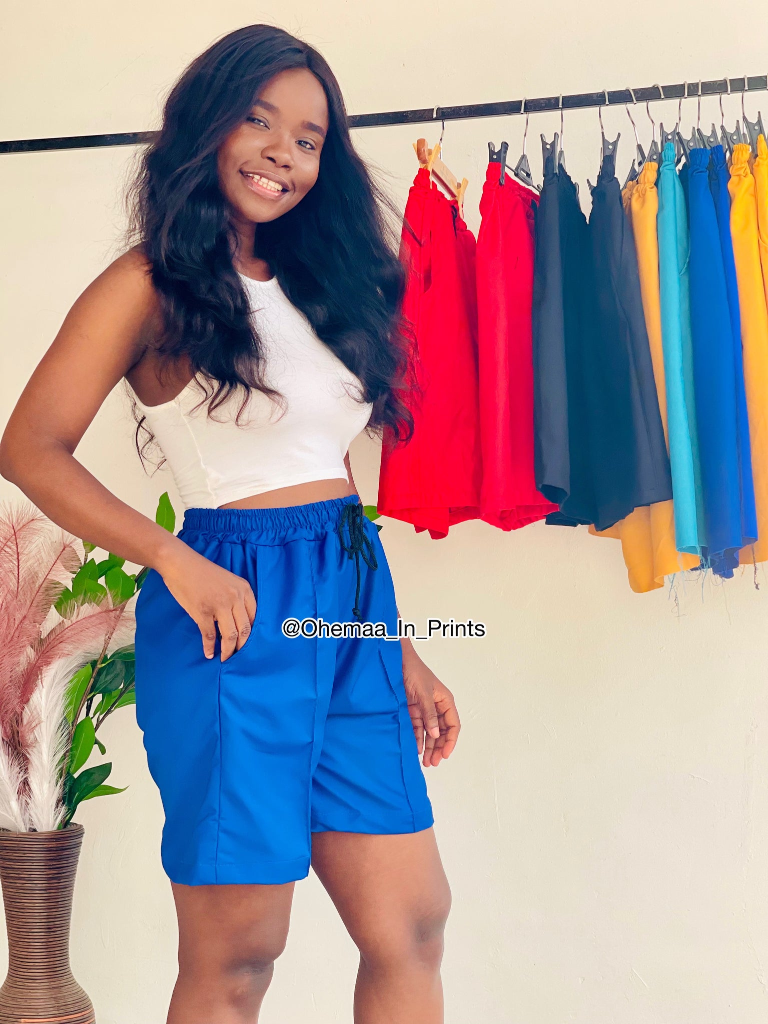 CL SHORTS ROYAL BLUE