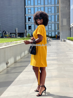 Mustard Tunic dress