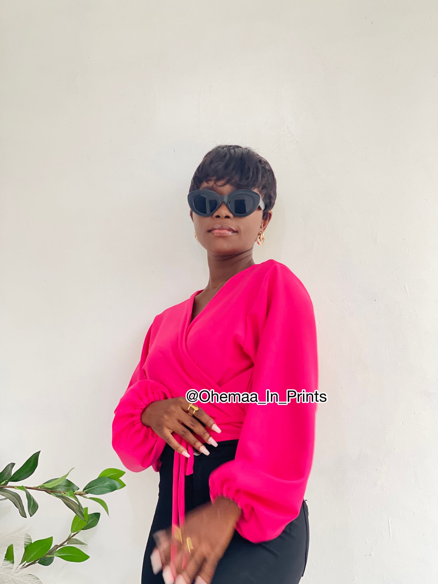 Hot Pink AJ wrap