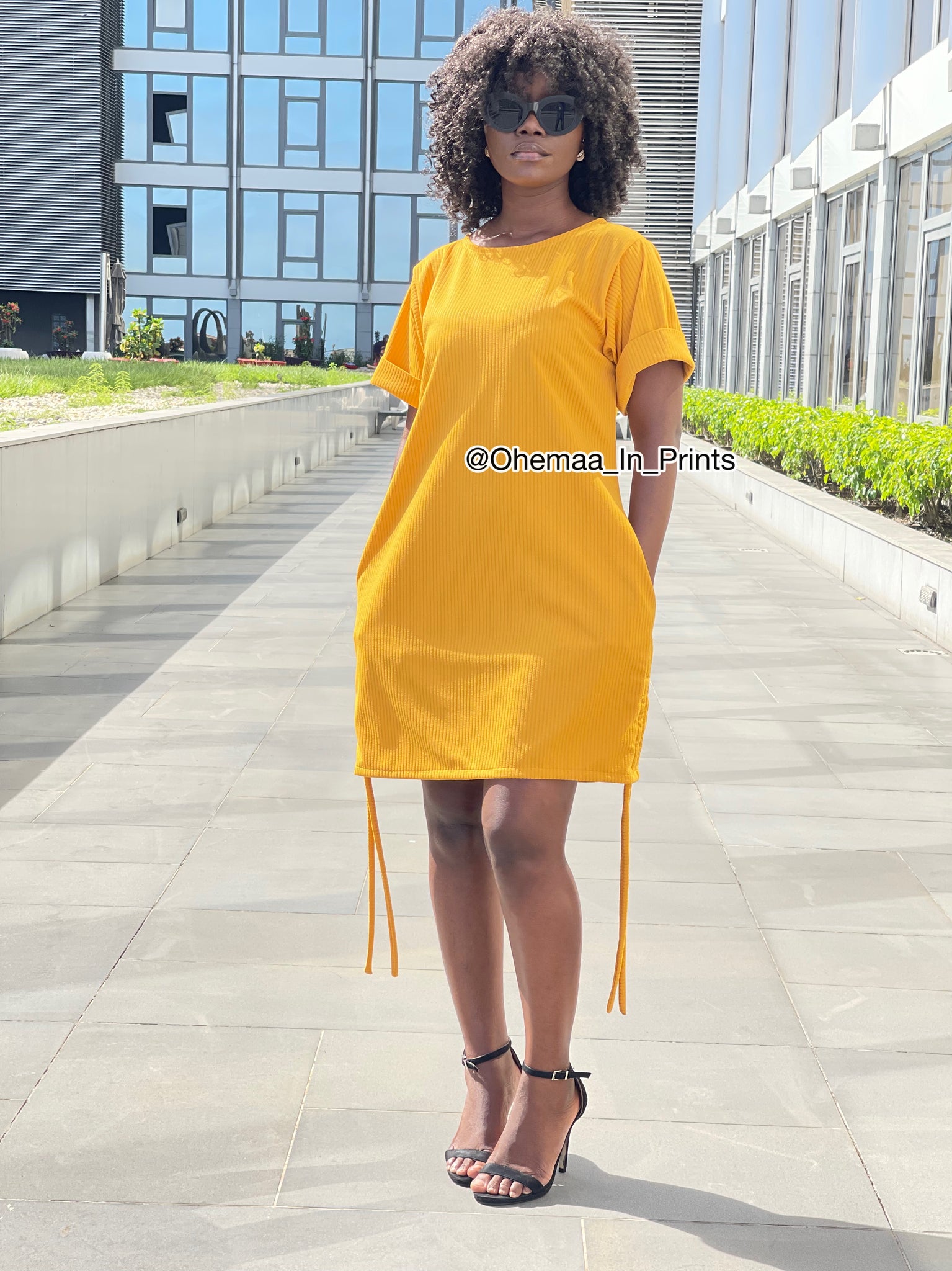 Mustard Tunic dress